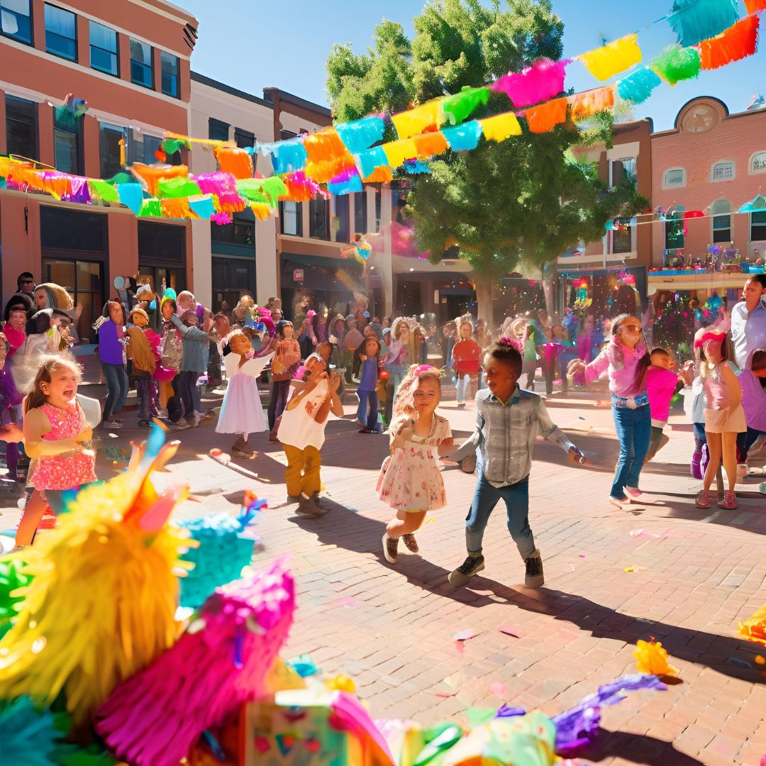 CUCAÑAS Y JUEGOS POPULARES, piñatas, cucanyes, juegos en la calles